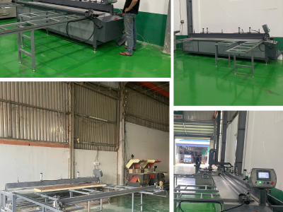 Alternative view of Máy Phay Cắt Tấm Nhôm Tổ Ong